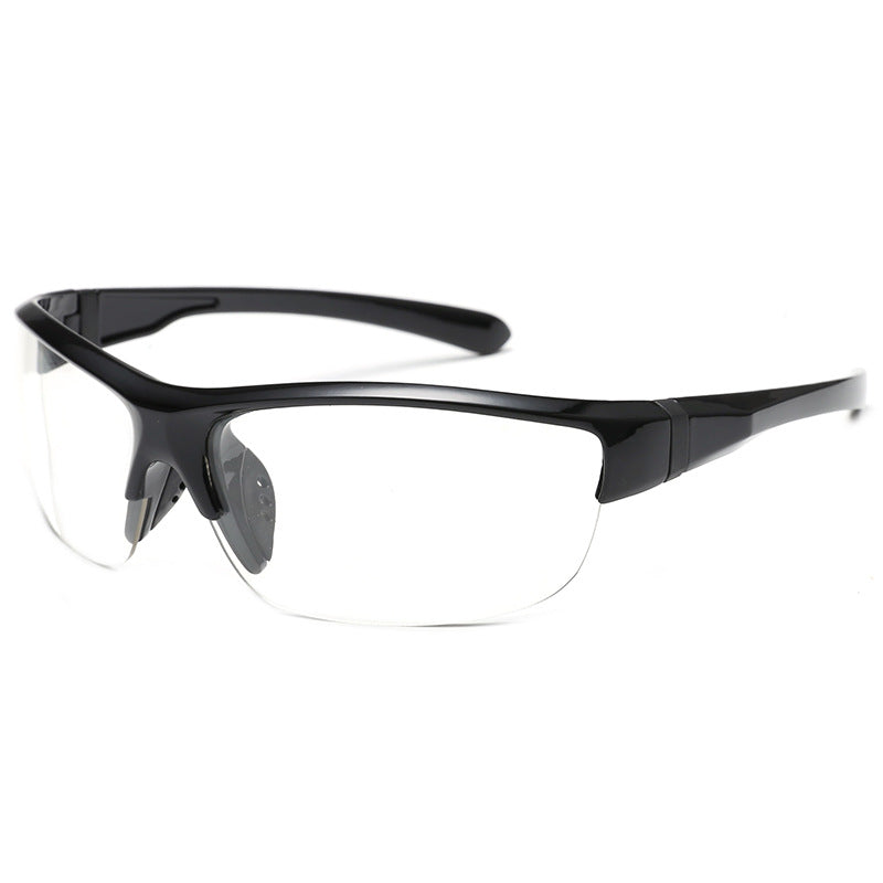 New Sunglasses Men's Outdoor Sports Glasses Riding Windproof Sunglasses 8222 Sunglasses Female PC Explosion-proof
