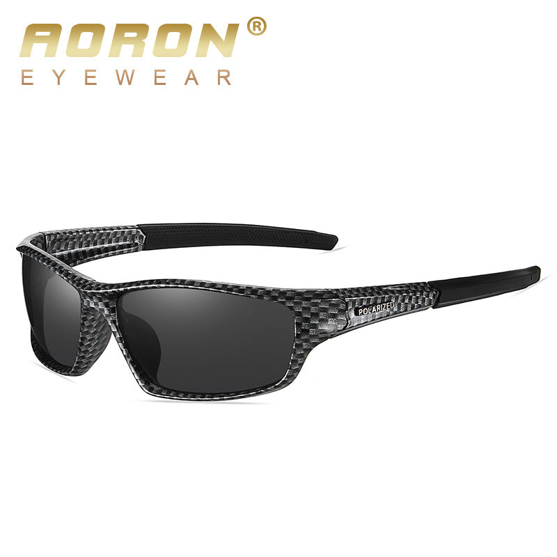 New Men's Polarized Sunglasses Outdoor Sports Cycling Sunglasses TR Square Sunglasses A3042
