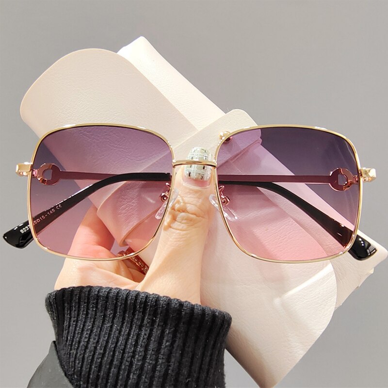 Fashion Square Sunglasses Women Luxury UV400 Shades For Glasses Sunshades Decorativos Sunglasses