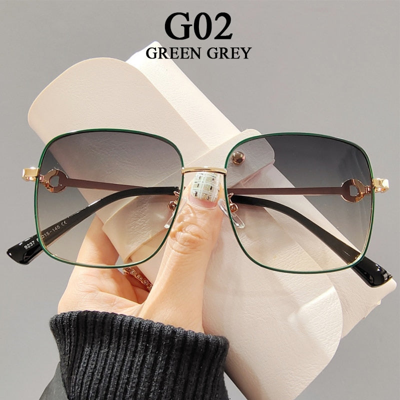 Fashion Square Sunglasses Women Luxury UV400 Shades For Glasses Sunshades Decorativos Sunglasses
