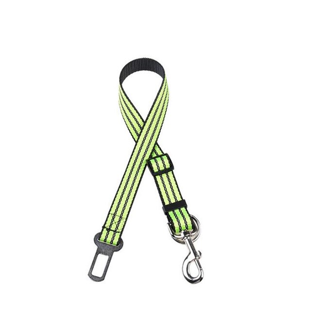 Reflective pet seat belt nylon dog traction rope keep pet's safety in car dog car seat belts high quality B43